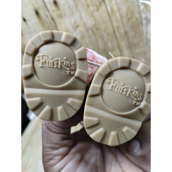 Vtg 1986 Wendys Furskins Collectible 7” Teddy Bears Plush New & Sealed Set Of 4 - Picture 8 of 8